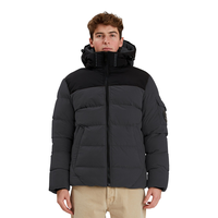 Point Zero Men's Colourblock Corduroy Insulated Jacket