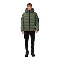 Point Zero Men's Water-Resistant Insulated Puffer Jacket Front_Flat