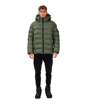 Point Zero Men's Water-Resistant Insulated Puffer Jacket