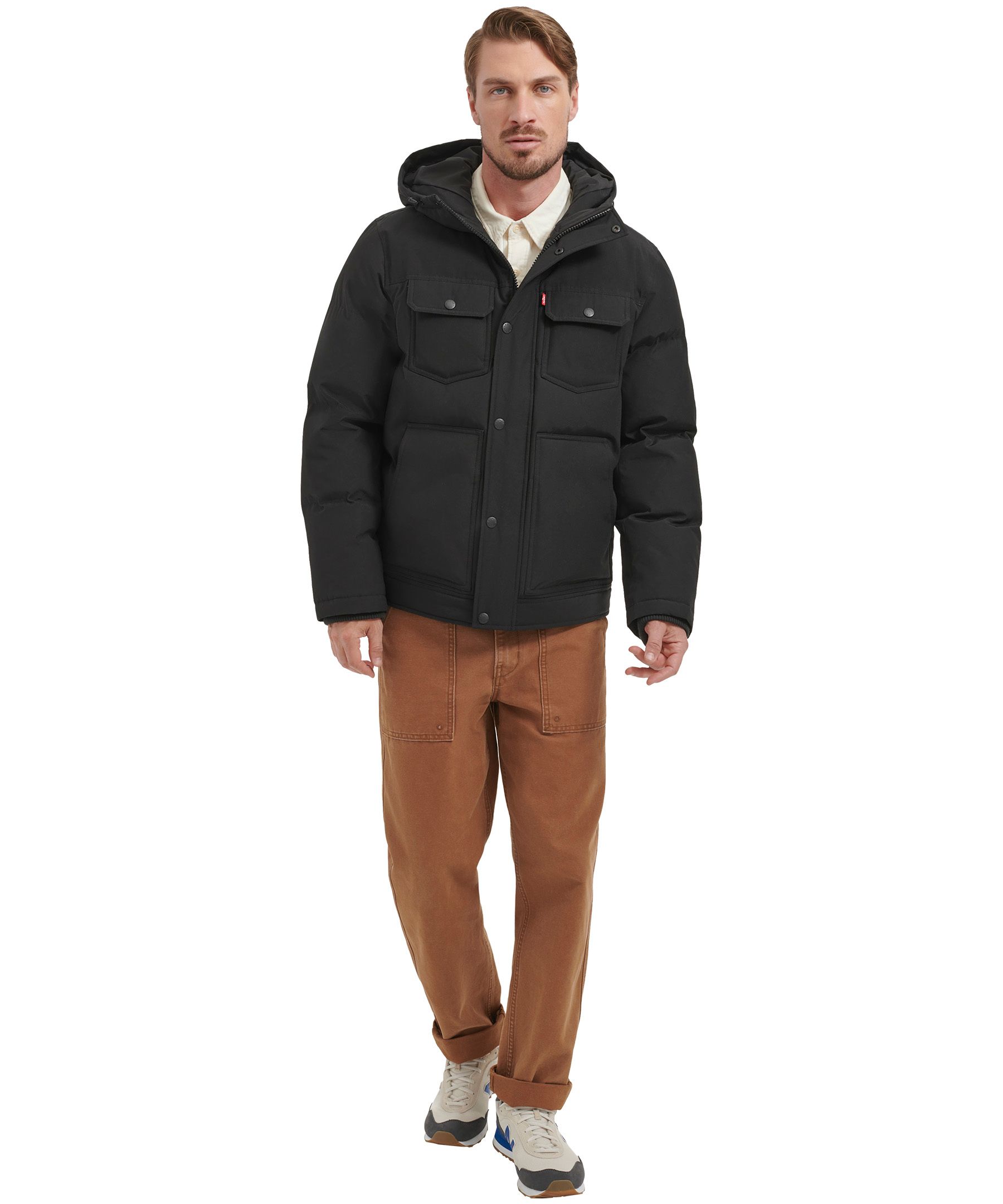 Levi parka coat deals