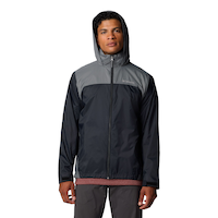 Columbia Men's Glennaker Lake II Waterproof Packable Rain Jacket Front_Flat
