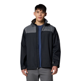 Columbia Men's Glennaker Lake II Waterproof Packable Rain Jacket Front_Flat
