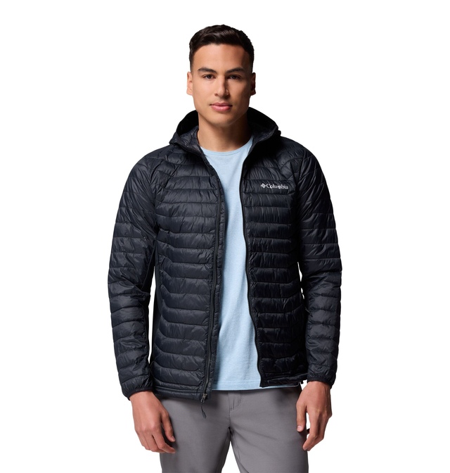 Columbia Men's Powder Pass Hybrid Omni-Shield Light Weight Puffer Jacket