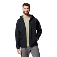 Columbia Men's Ascender Hooded Omni-Shield™ Softshell Jacket Front_Flat