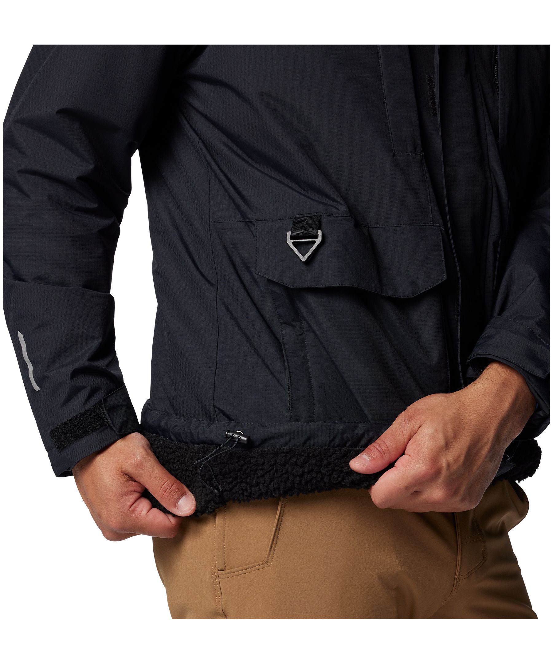 Veste doublée en sherpa étanche à l'eau et perméable à l'air avec Omni-TechMC pour hommes, Landroamer, Columbia