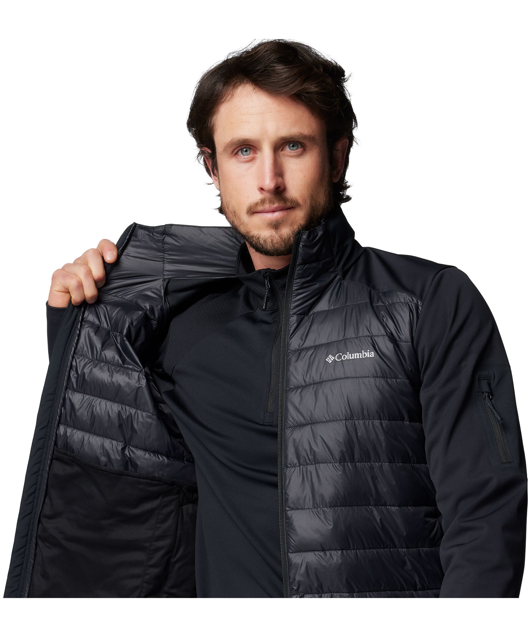 Veste bouffante hybride à extérieur souple pour hommes, Tech, Columbia