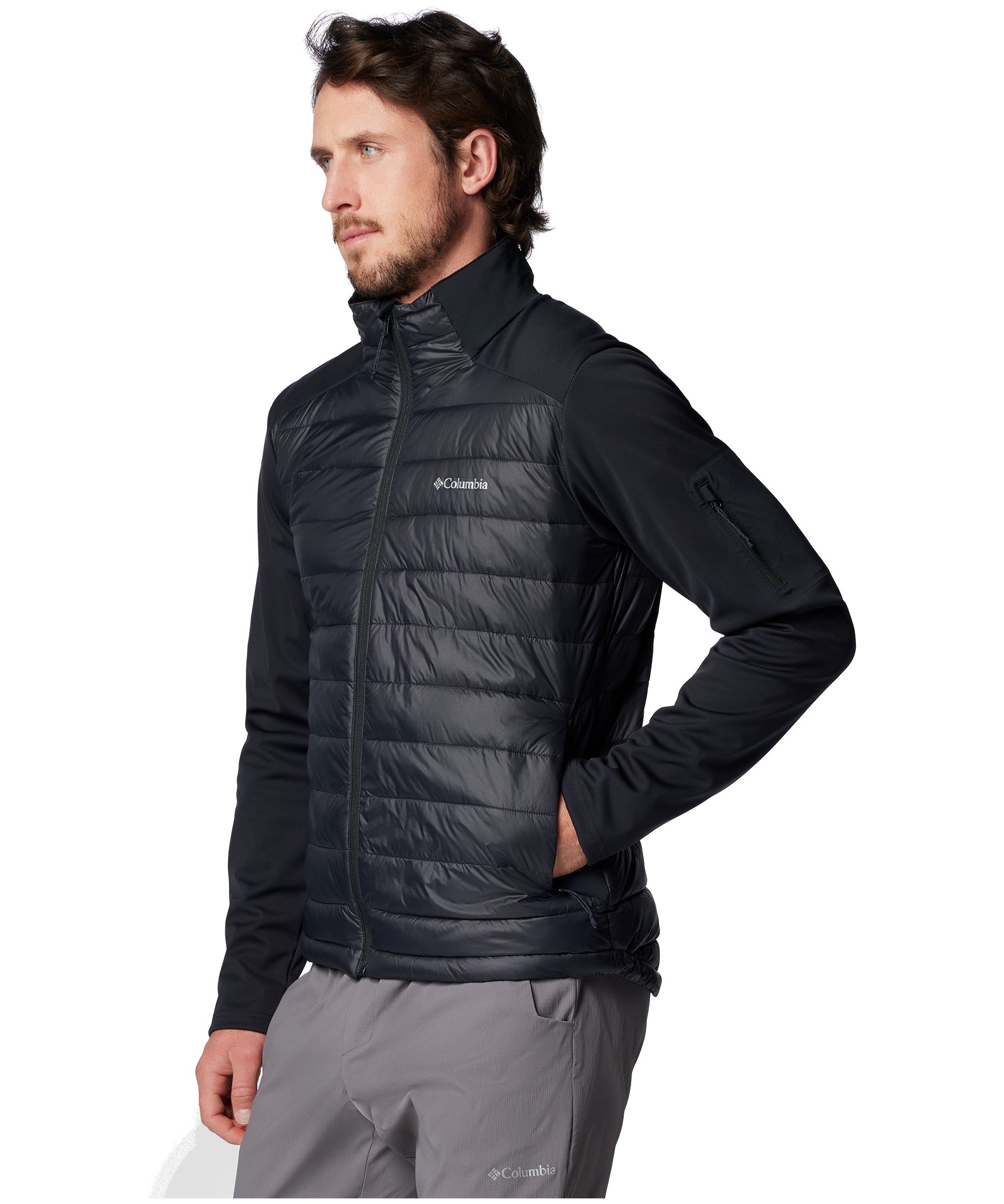 Veste bouffante hybride à extérieur souple pour hommes, Tech, Columbia