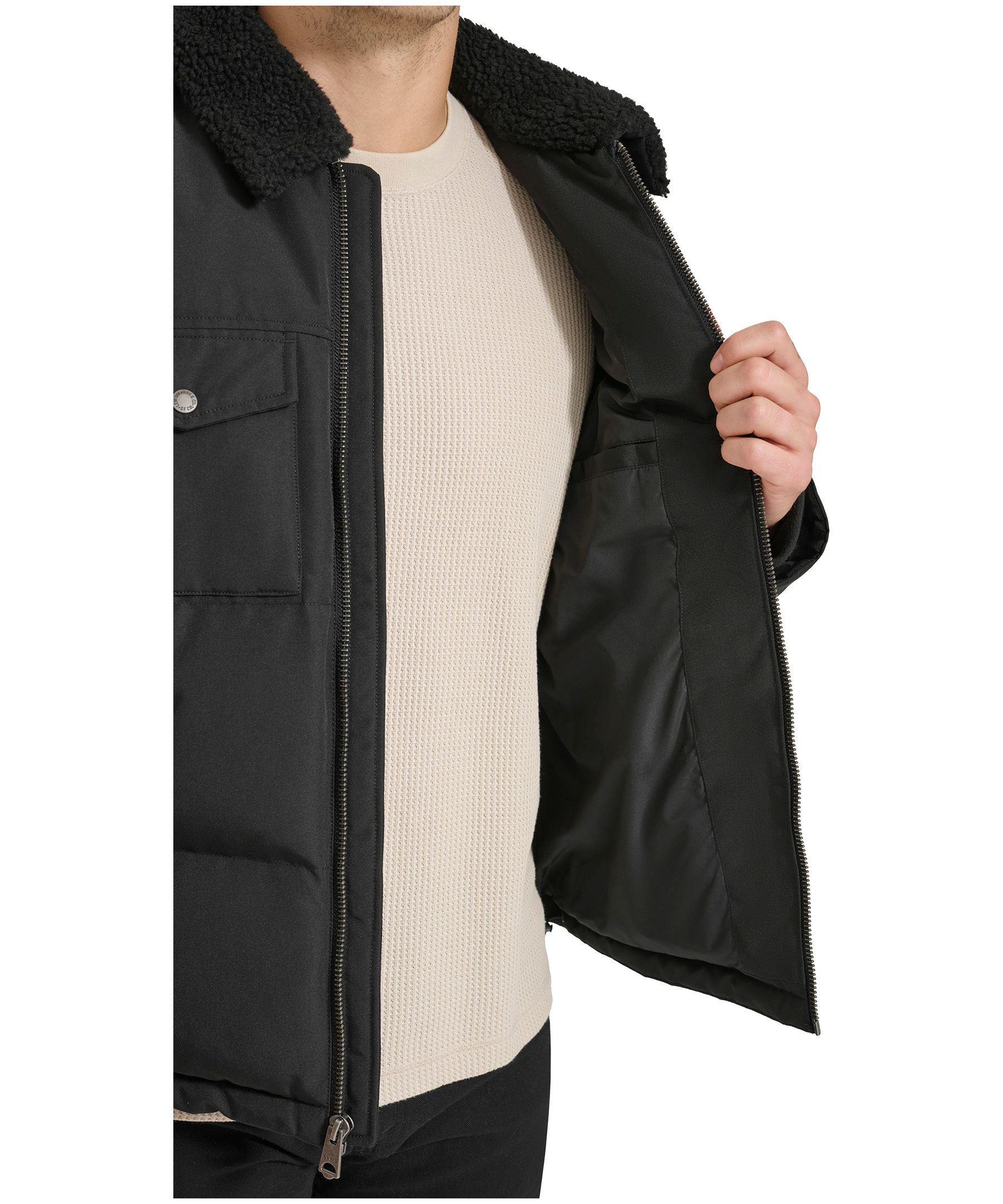 Levi's Men's Woodsman Sherpa Collar Jacket