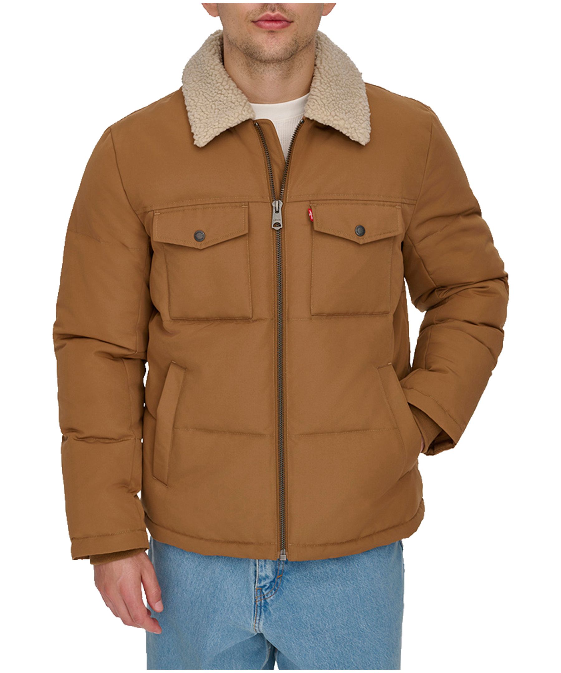 Veste de bûcheron à col en sherpa pour hommes, Levi's