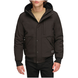 Levi's Men's Sherpa Lined Bomber Insulated Softshell Jacket Front_Flat