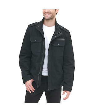 Veste militaire décontractée en coton lavé pour hommes, Levi's