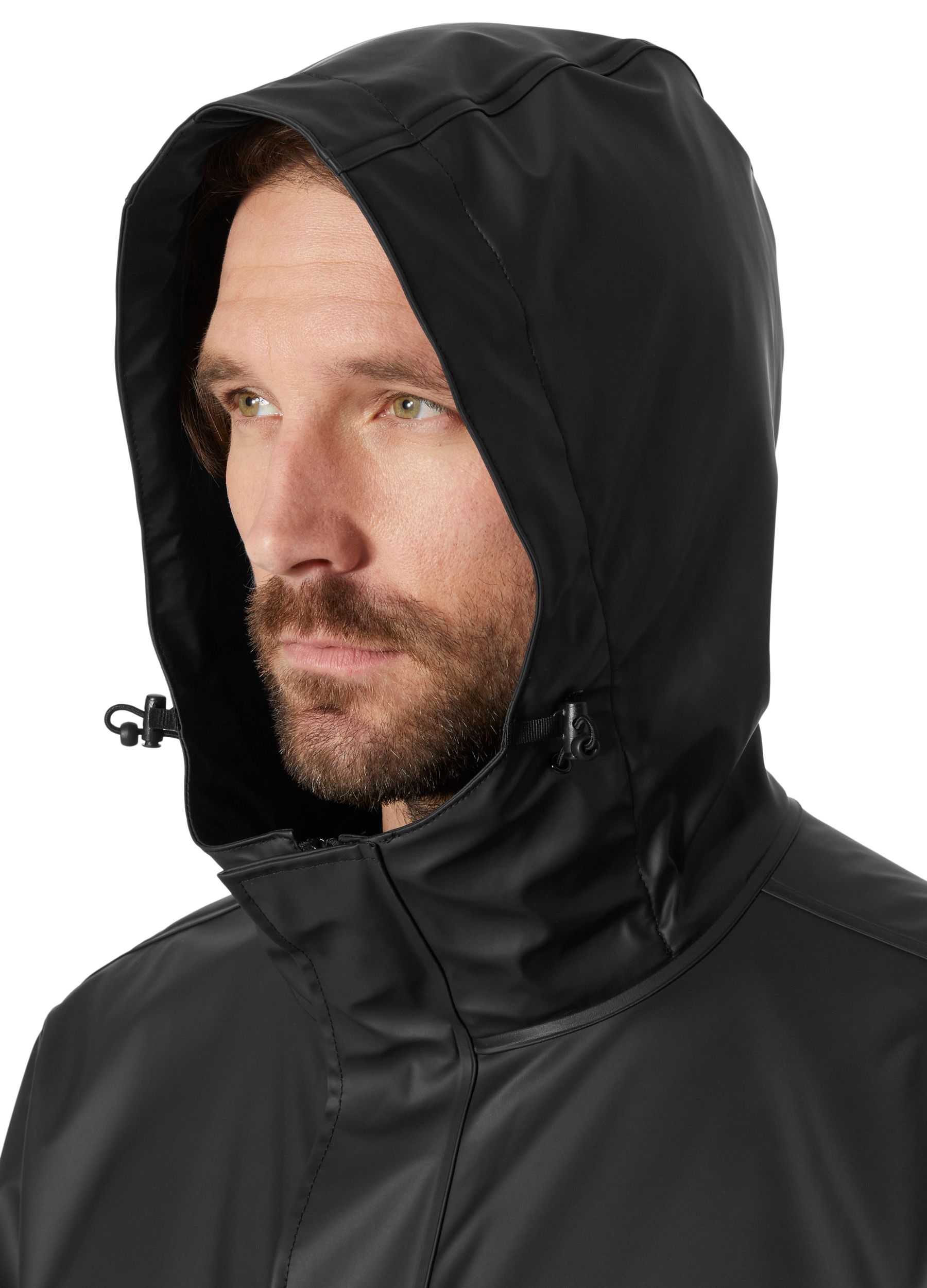 Helly Hansen Men's Moss Helox+ PU Hooded Rain Jacket