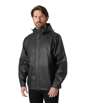 Helly Hansen Men's Moss Helox+ PU Hooded Rain Jacket