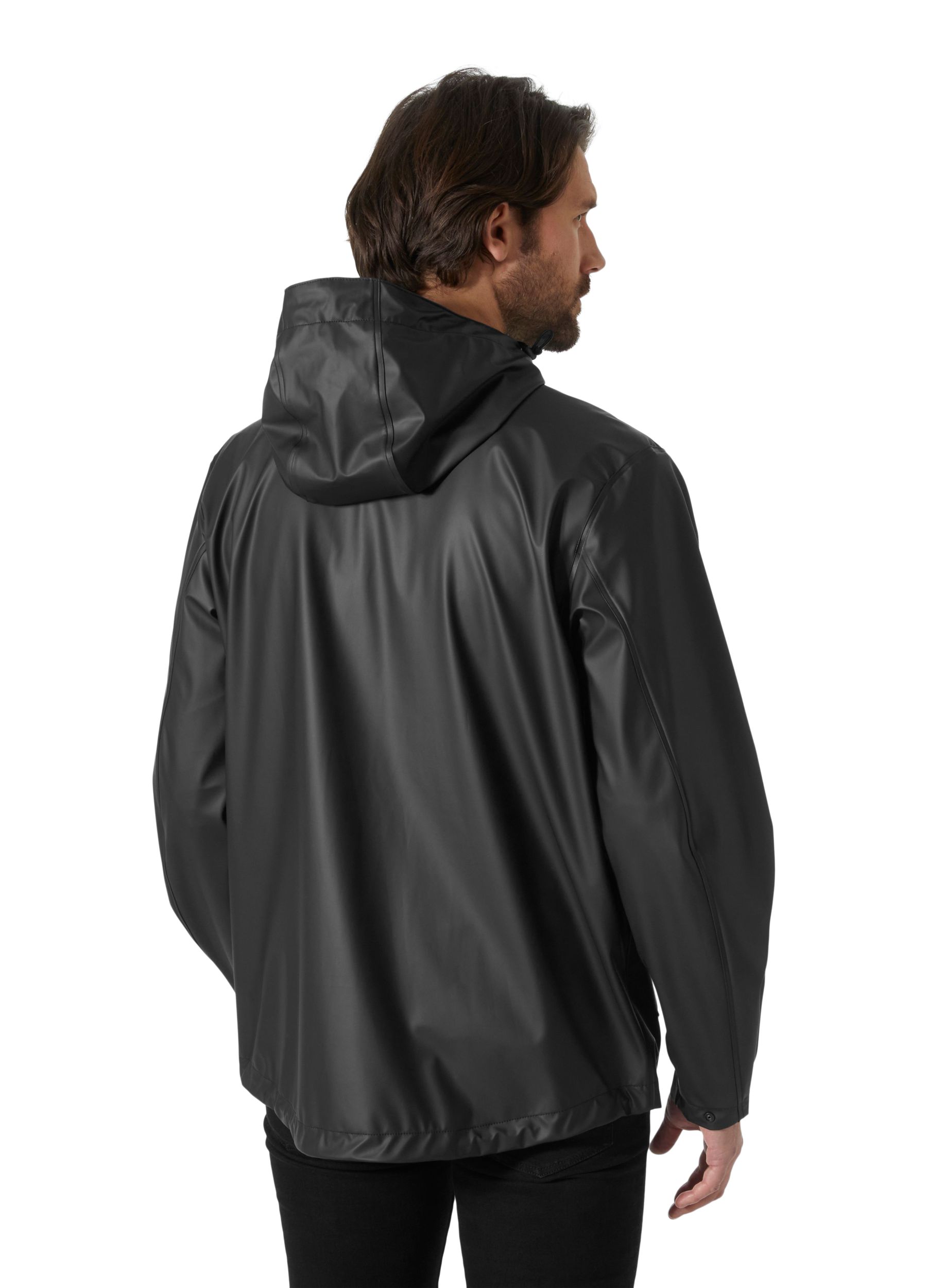 Helly Hansen Men's Moss Helox+ PU Hooded Rain Jacket