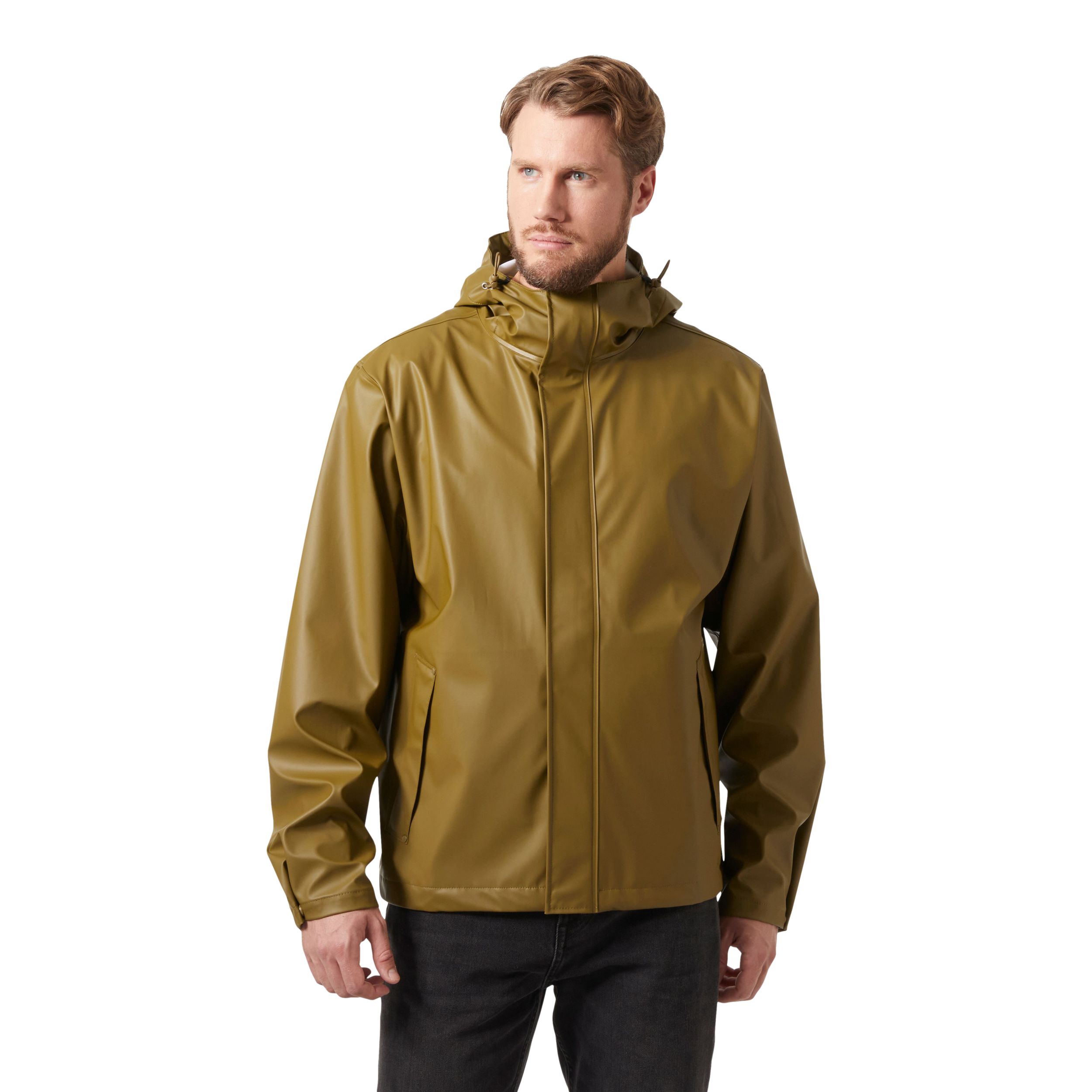 Helly Hansen Men's Moss Helox+ PU Hooded Rain Jacket