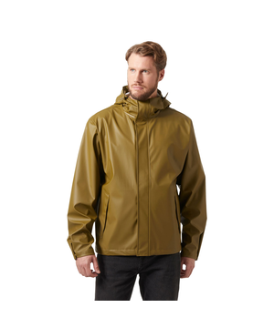 Helly Hansen Men's Moss Helox+ PU Hooded Rain Jacket