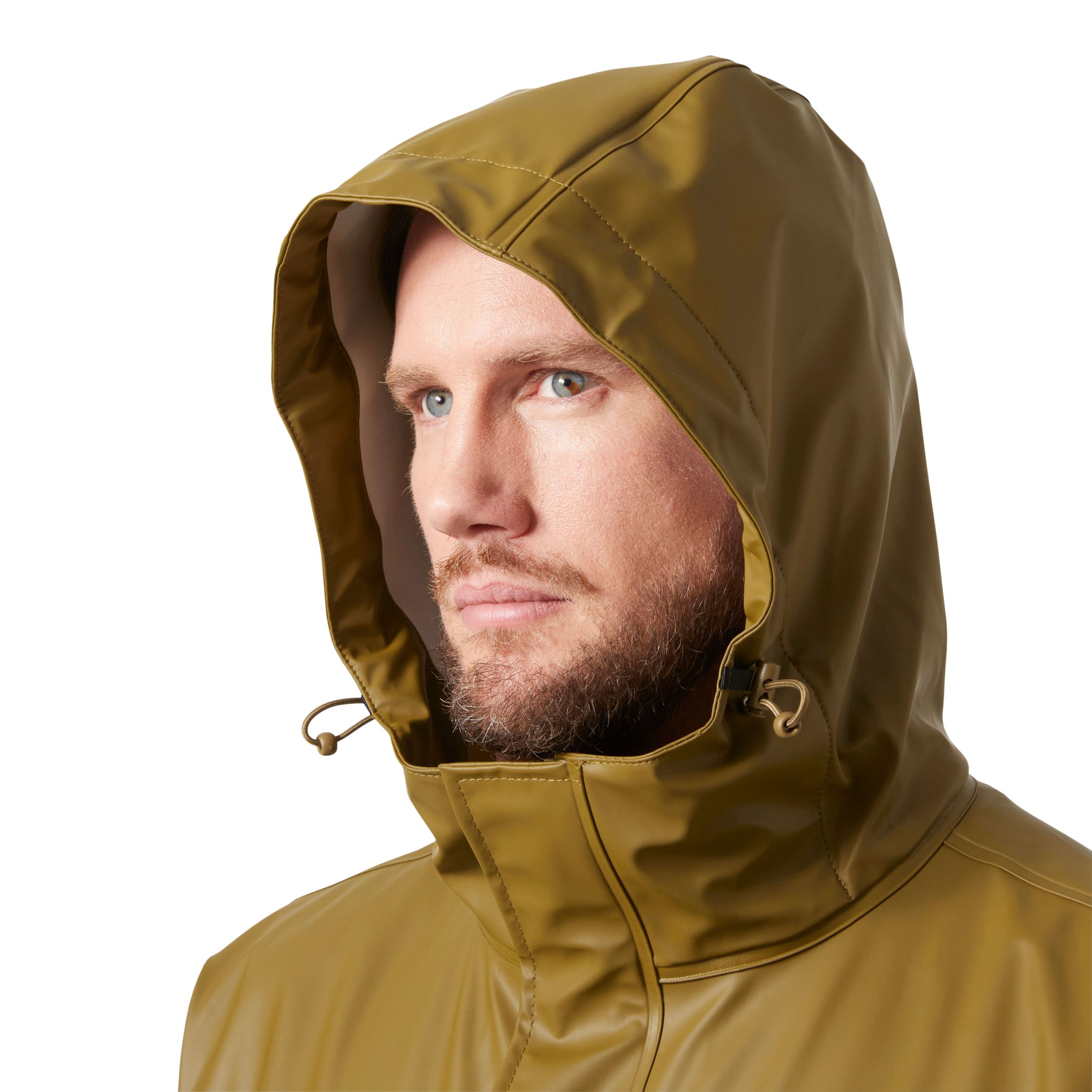 Helly Hansen Men's Moss Helox+ PU Hooded Rain Jacket