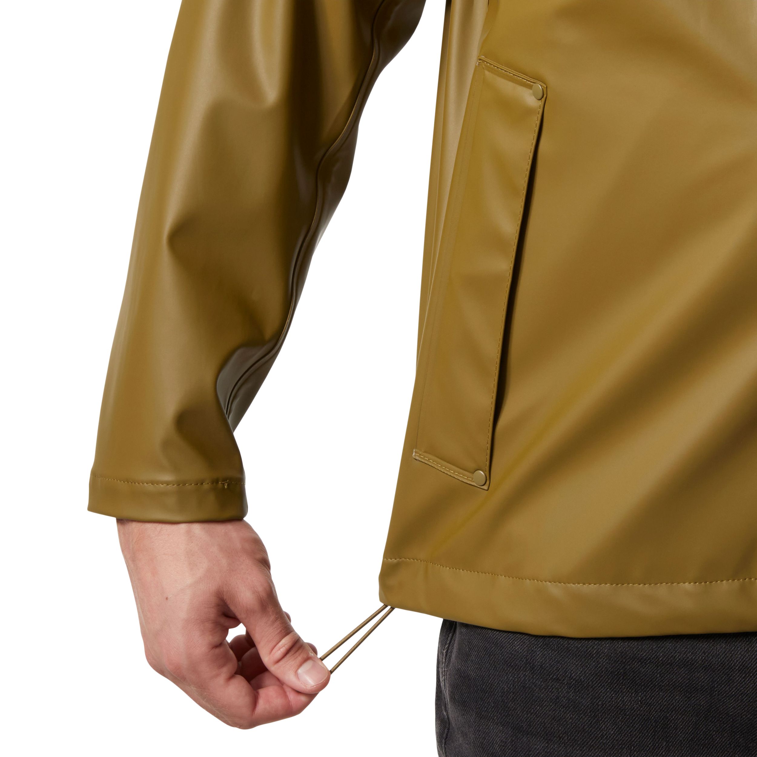 Helly Hansen Men's Moss Helox+ PU Hooded Rain Jacket