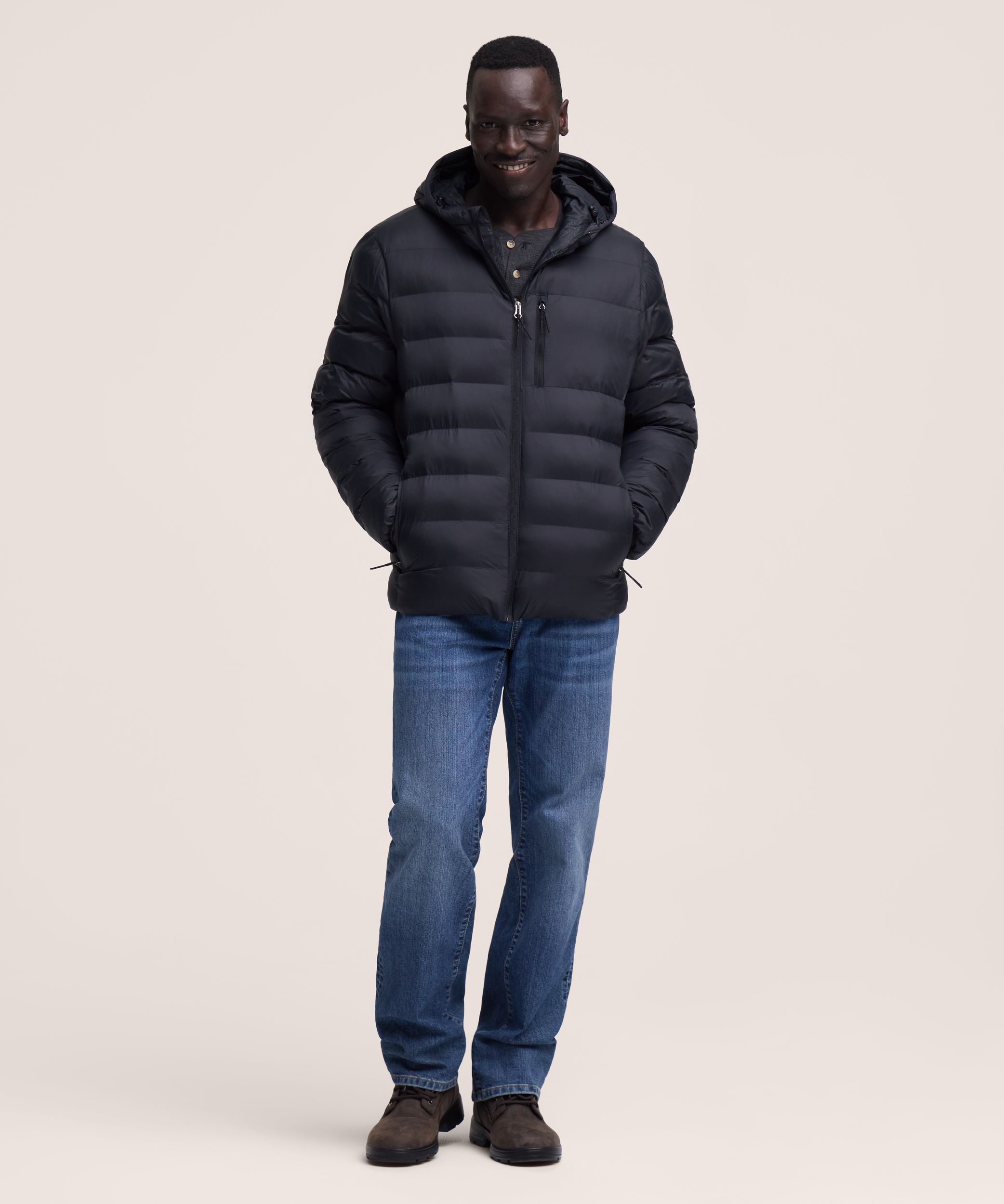 Veste bouffante à capuche avec HD1 et T-MAX pour hommes, Charge, WindRiver