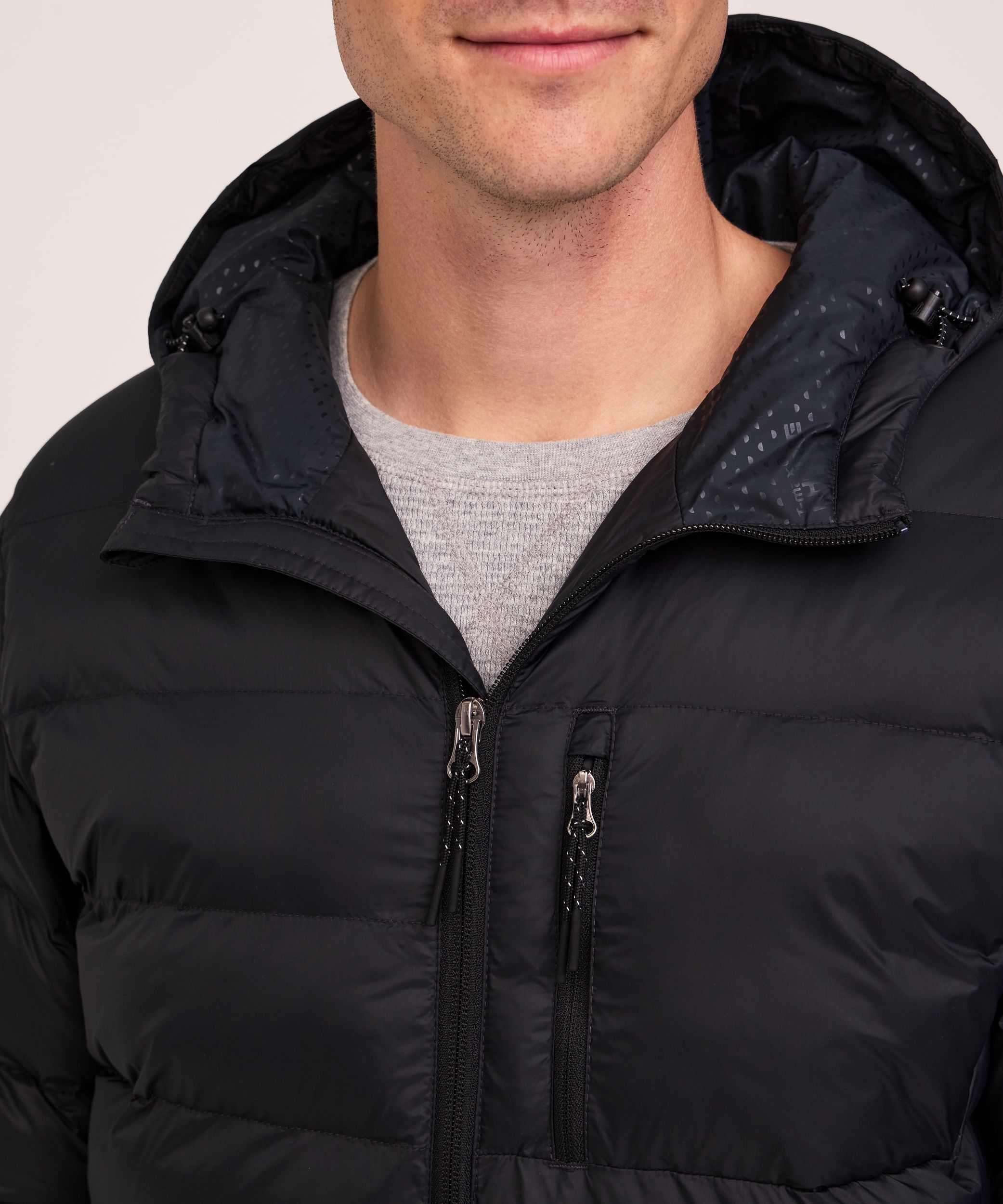 WindRiver Men's HD1 T-MAX Charge Hooded Puffer Jacket