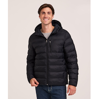 WindRiver Men's HD1 T-MAX Charge Hooded Puffer Jacket Front_Flat