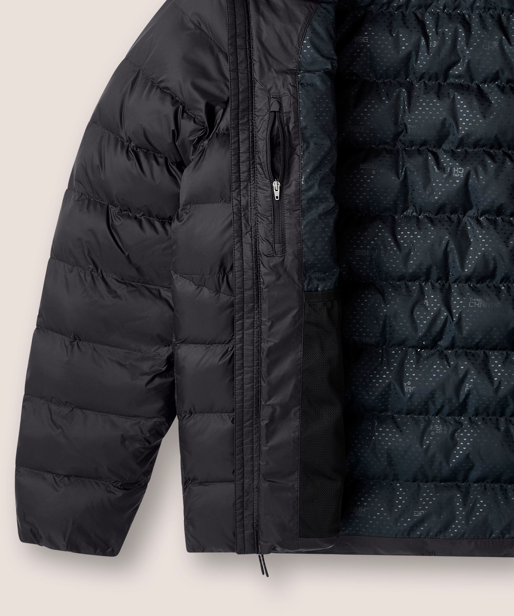 WindRiver Men's HD1 T-MAX Charge Hooded Puffer Jacket