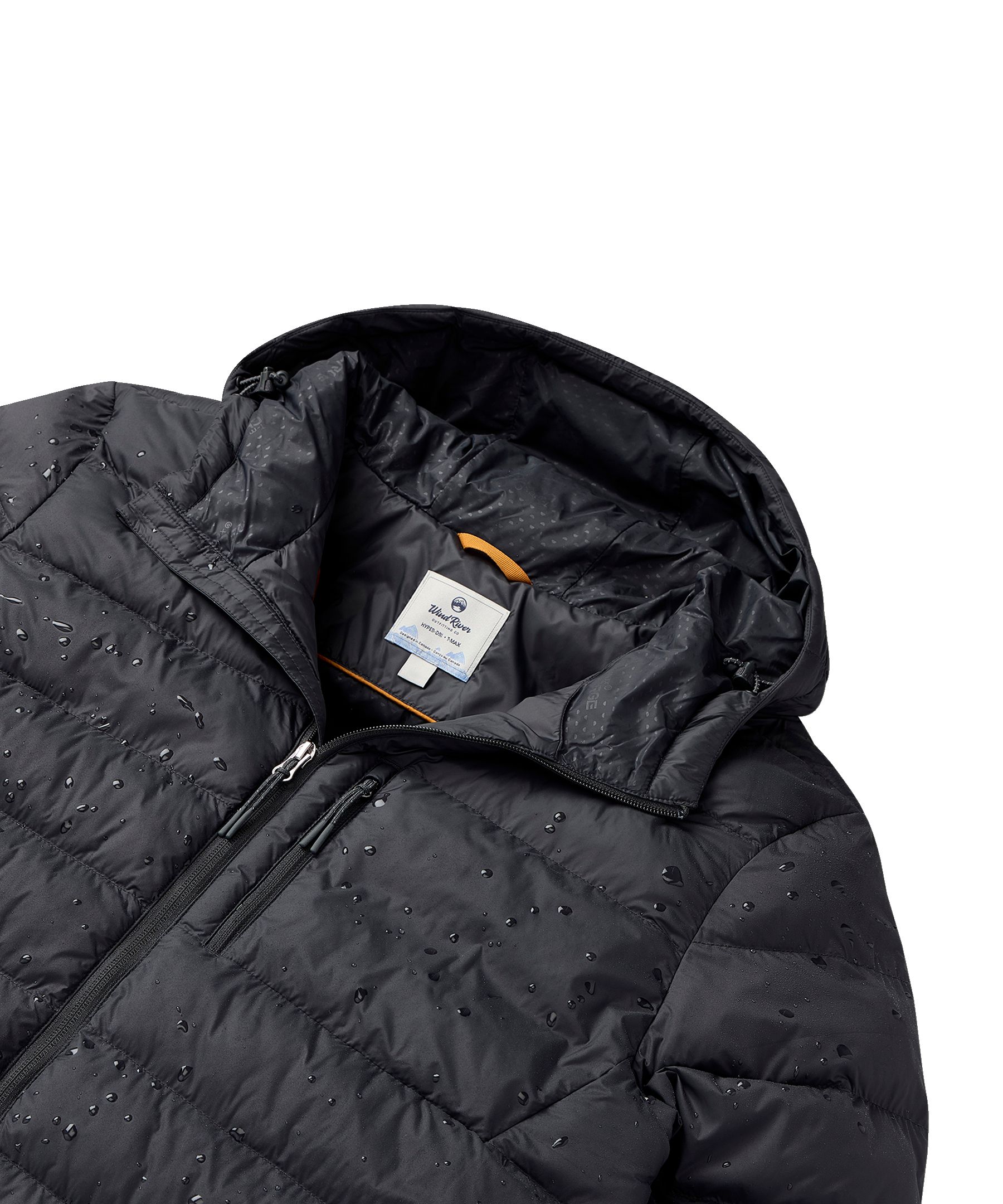 WindRiver Men's HD1 T-MAX Charge Hooded Puffer Jacket