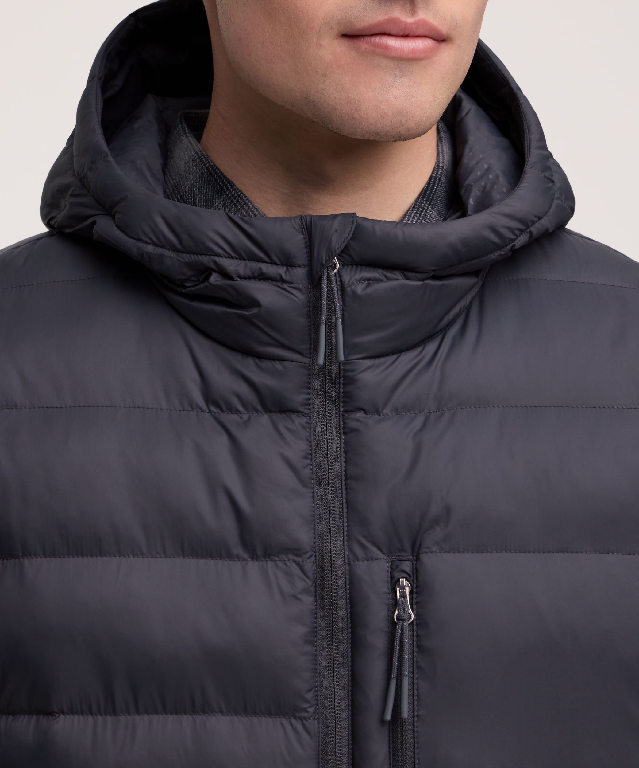 WindRiver Men's HD1 T-MAX Charge Hooded Puffer Jacket