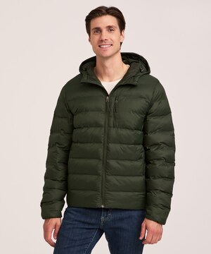 Veste bouffante à capuche avec HD1 et T-MAX pour hommes, Charge, WindRiver