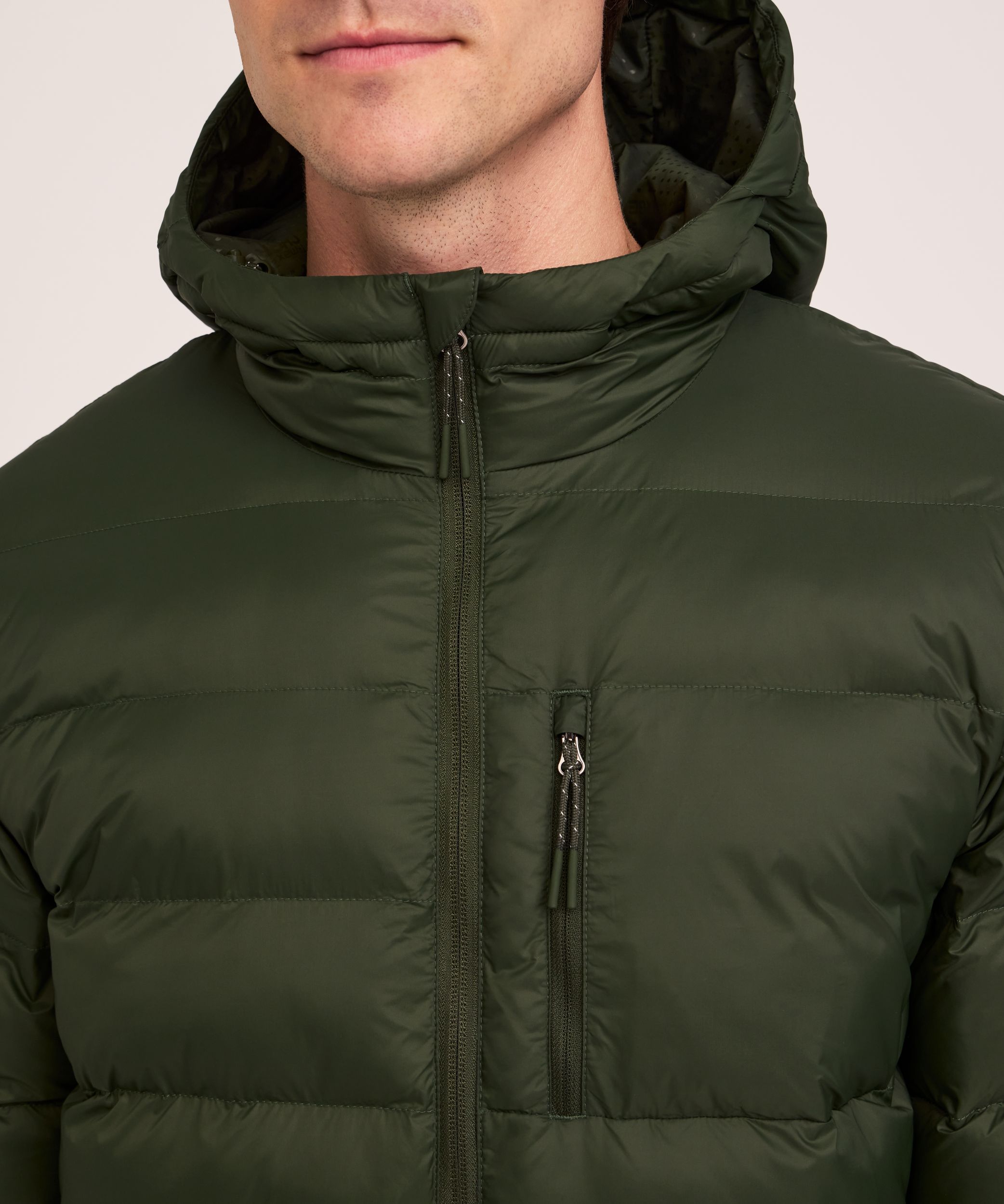 WindRiver Men's HD1 T-MAX Charge Hooded Puffer Jacket
