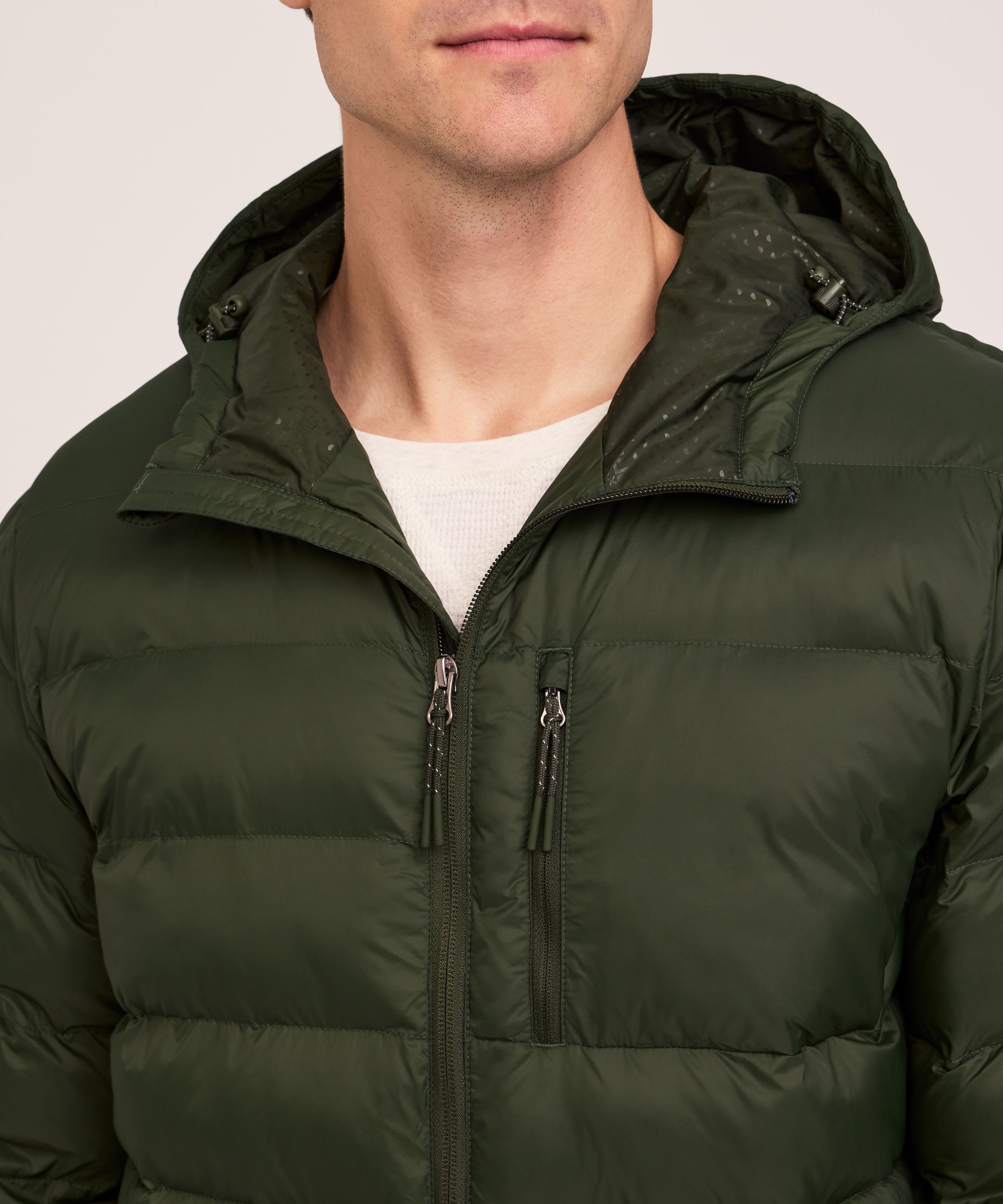 WindRiver Men's HD1 T-MAX Charge Hooded Puffer Jacket