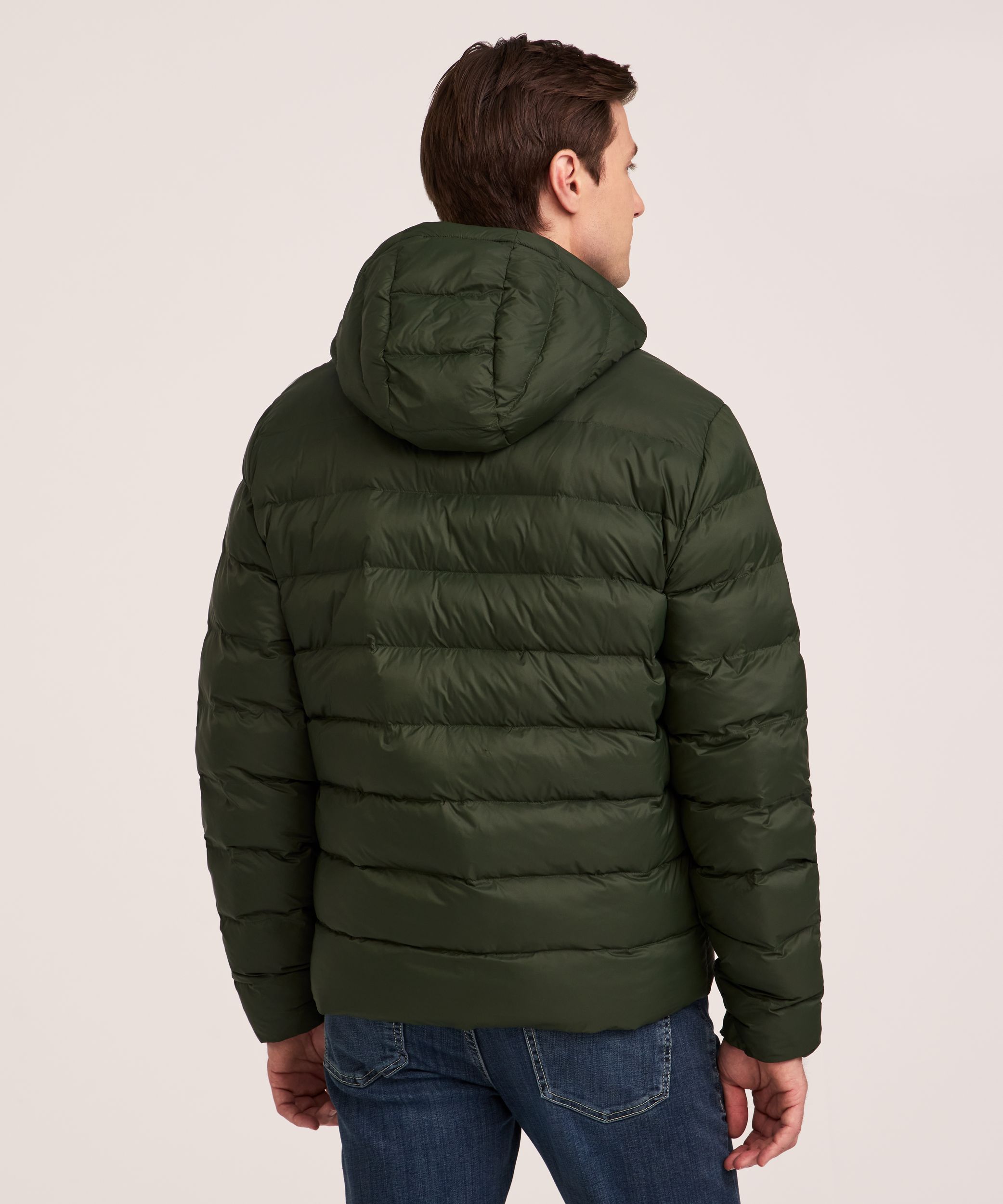 WindRiver Men's HD1 T-MAX Charge Hooded Puffer Jacket