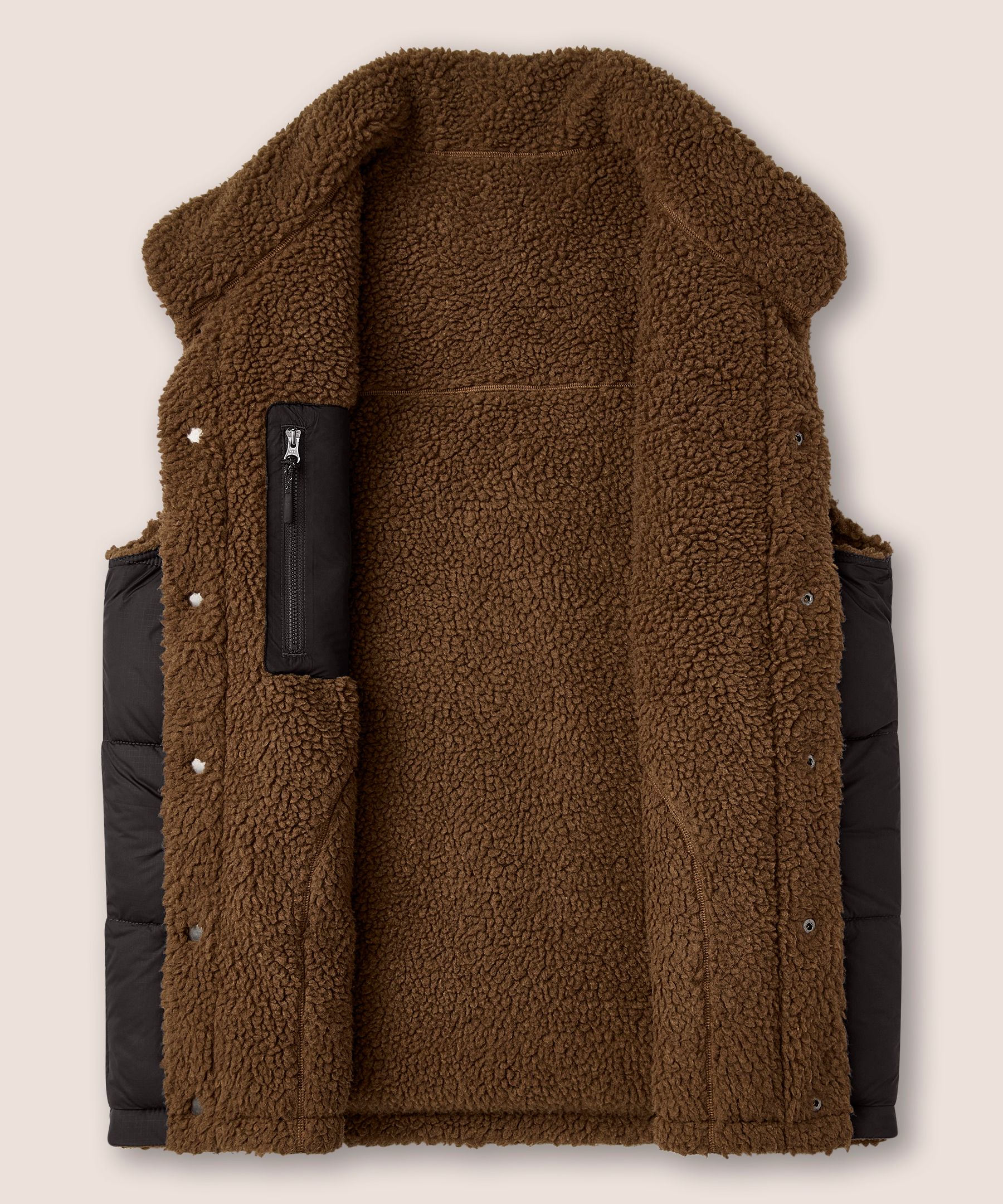 WIndRiver Men's HD1 T-MAX Sherpa Reversible Puffer Vest