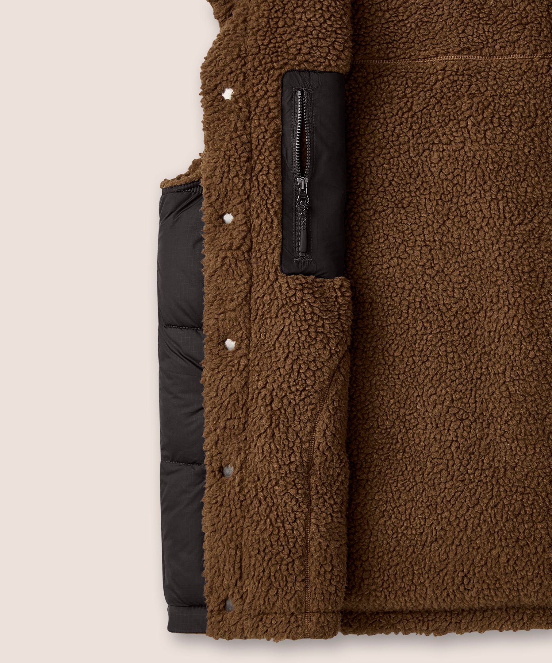 WIndRiver Men's HD1 T-MAX Sherpa Reversible Puffer Vest