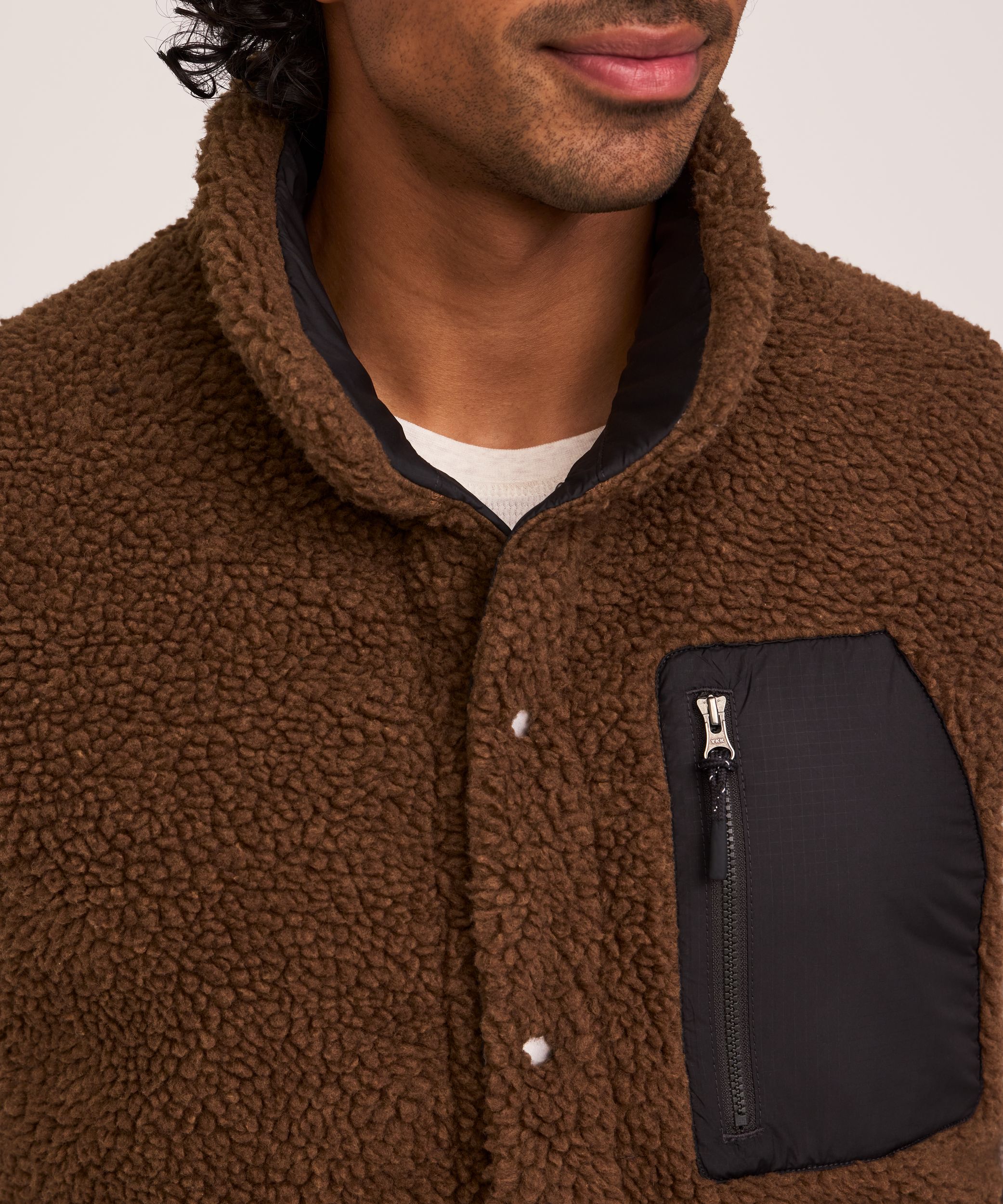 WIndRiver Men's HD1 T-MAX Sherpa Reversible Puffer Vest