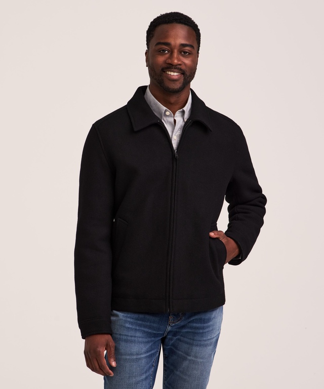 Denver Hayes Men's Wool Short Coat
