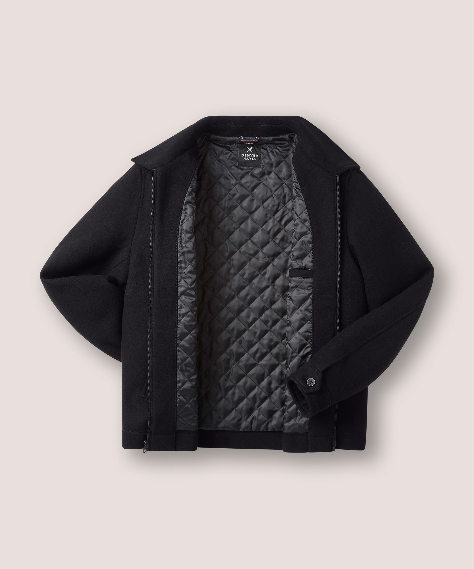 Denver Hayes Men's Wool Short Coat