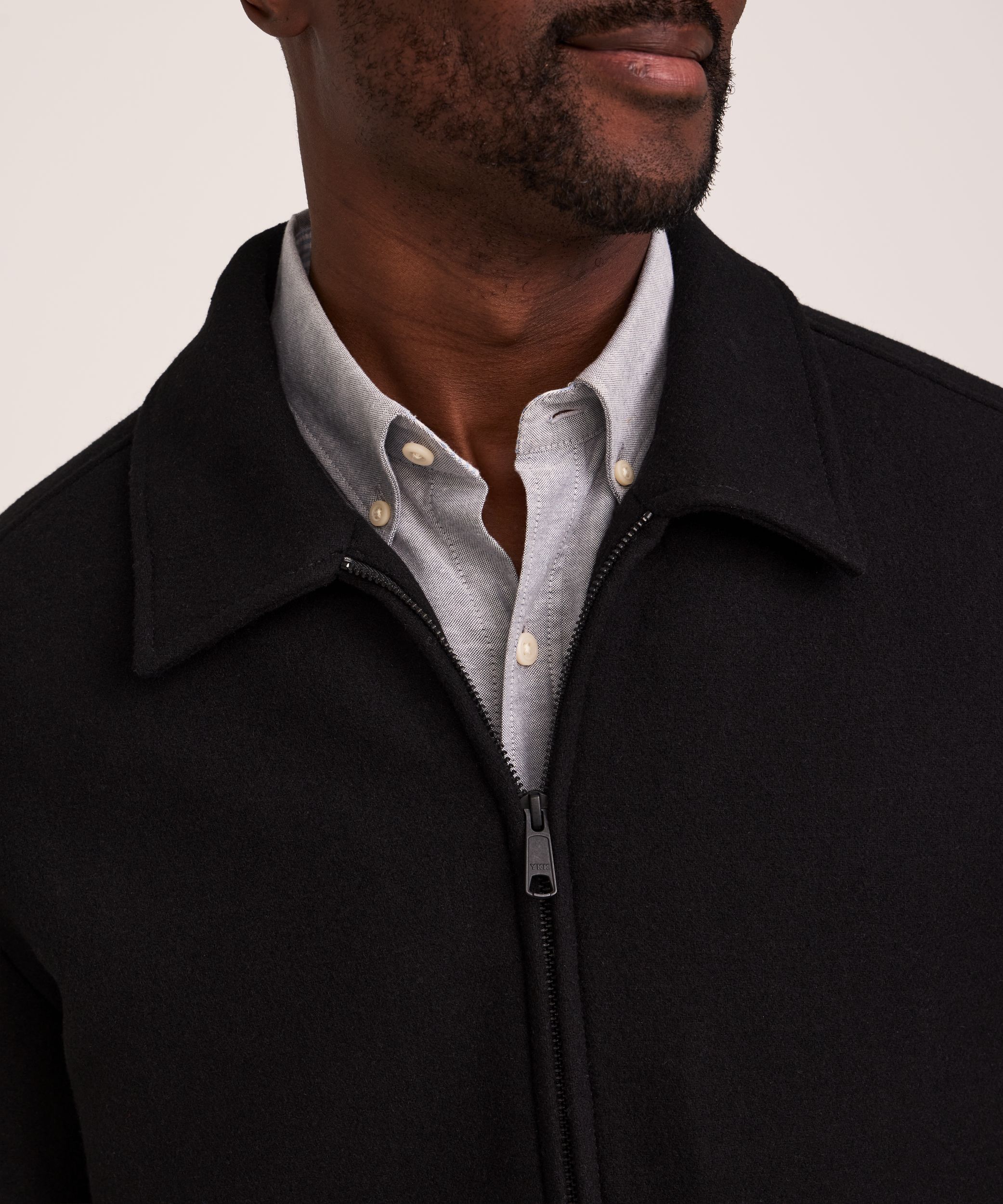 Denver Hayes Men's Wool Short Coat