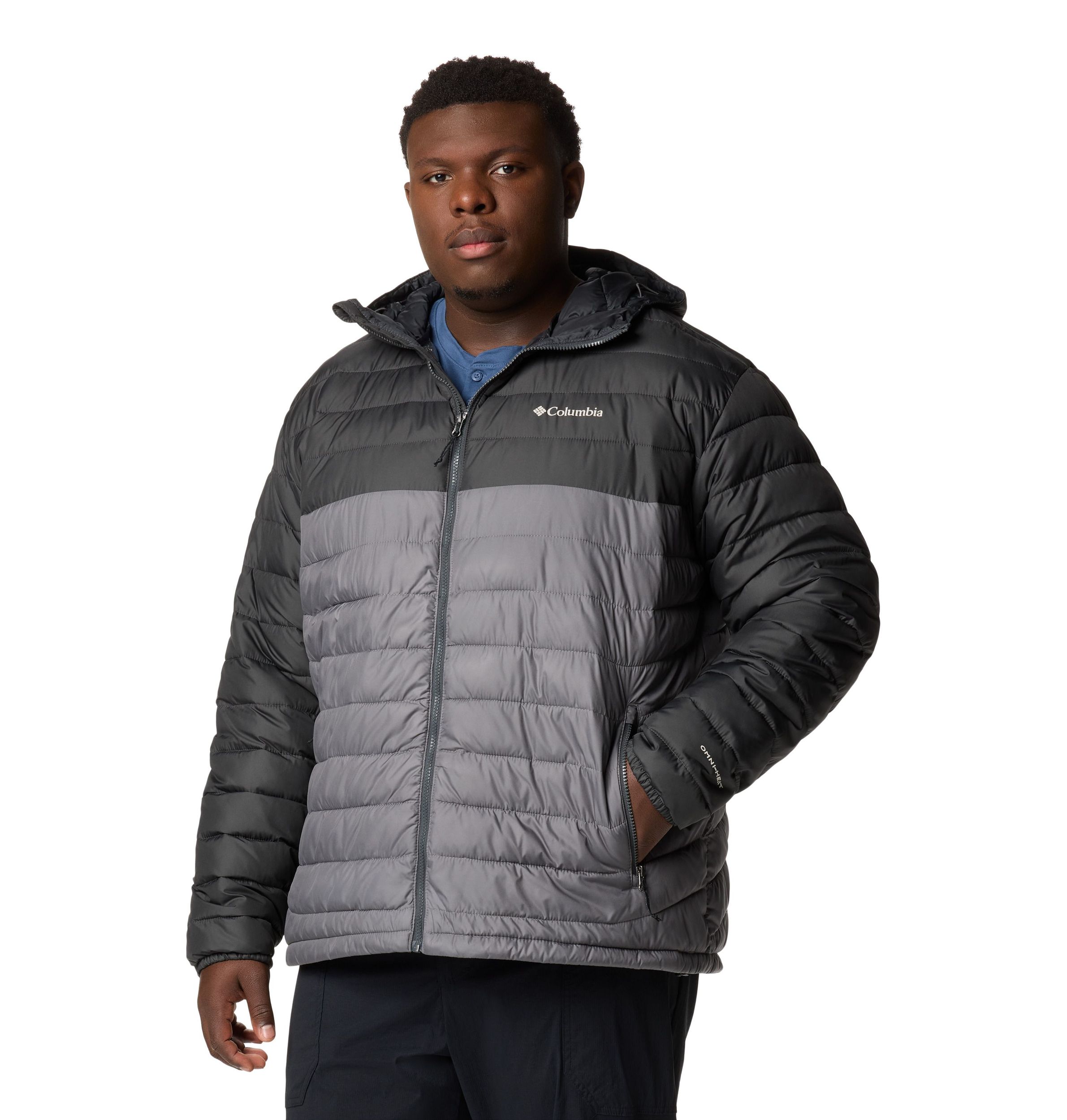 Columbia Men's Powder Lite II Omni - Heat Reflective Hooded Jacket