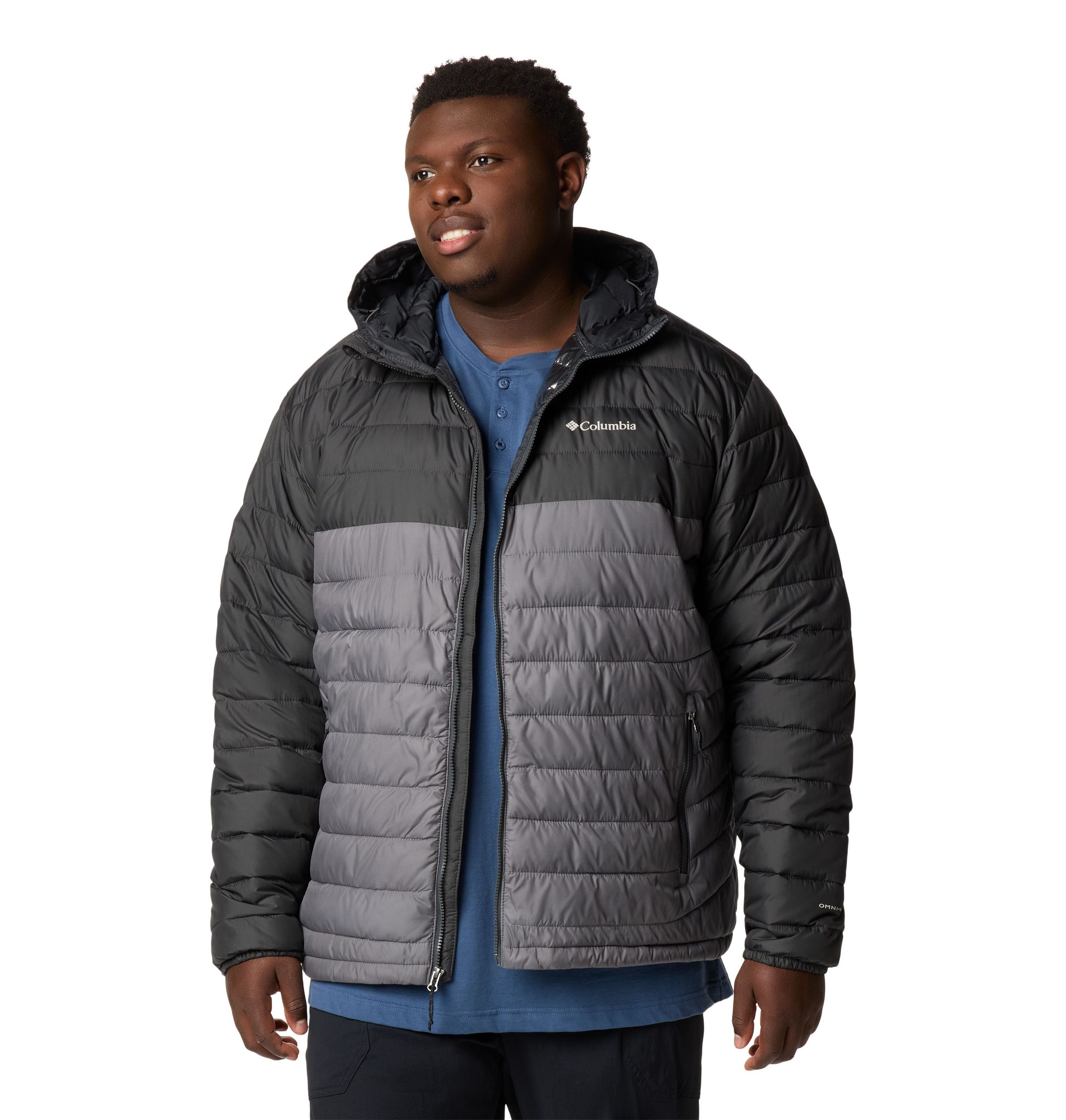Columbia Men's Powder Lite II Omni - Heat Reflective Hooded Jacket
