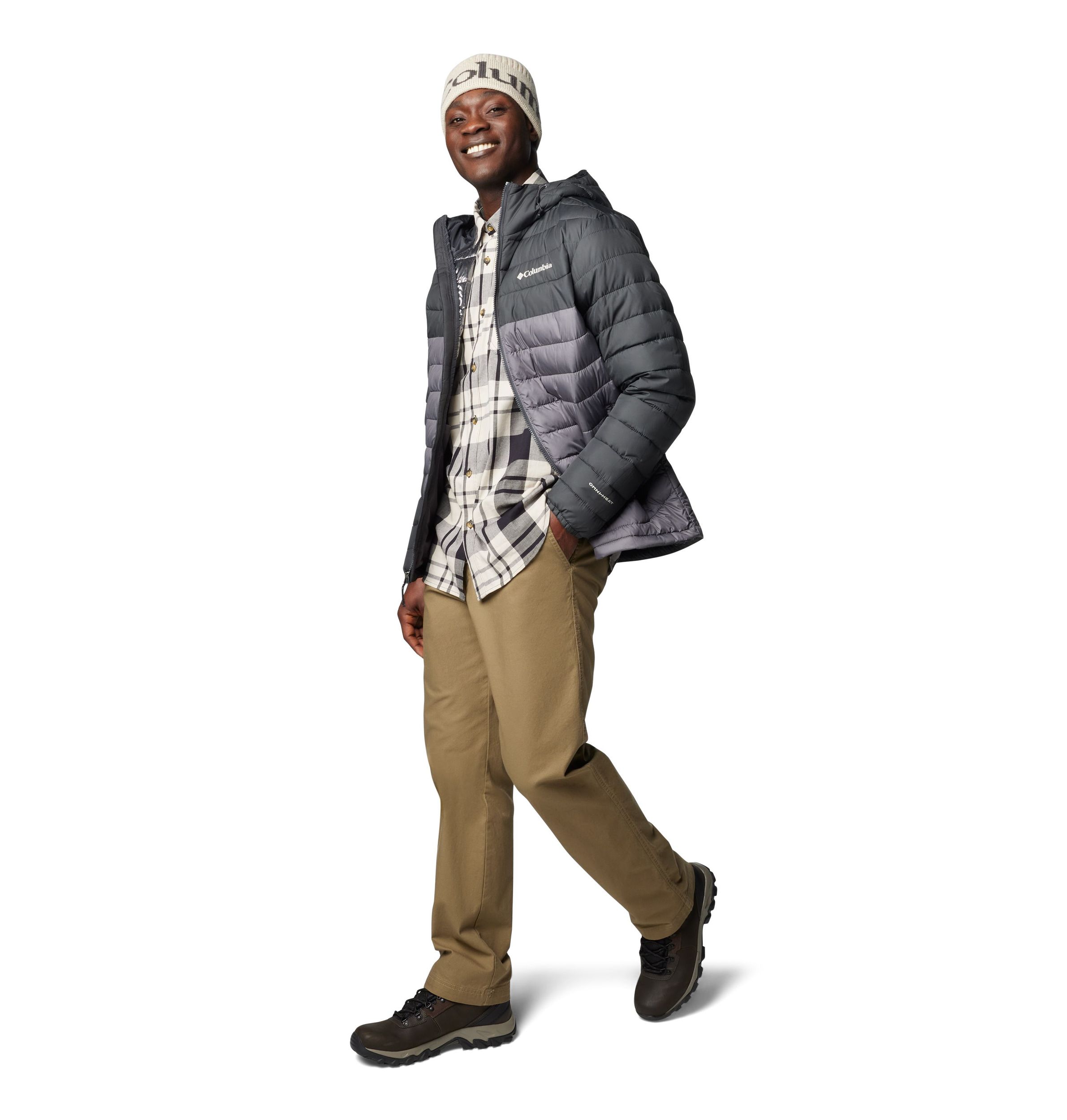 Columbia Men's Powder Lite II Omni - Heat Reflective Hooded Jacket