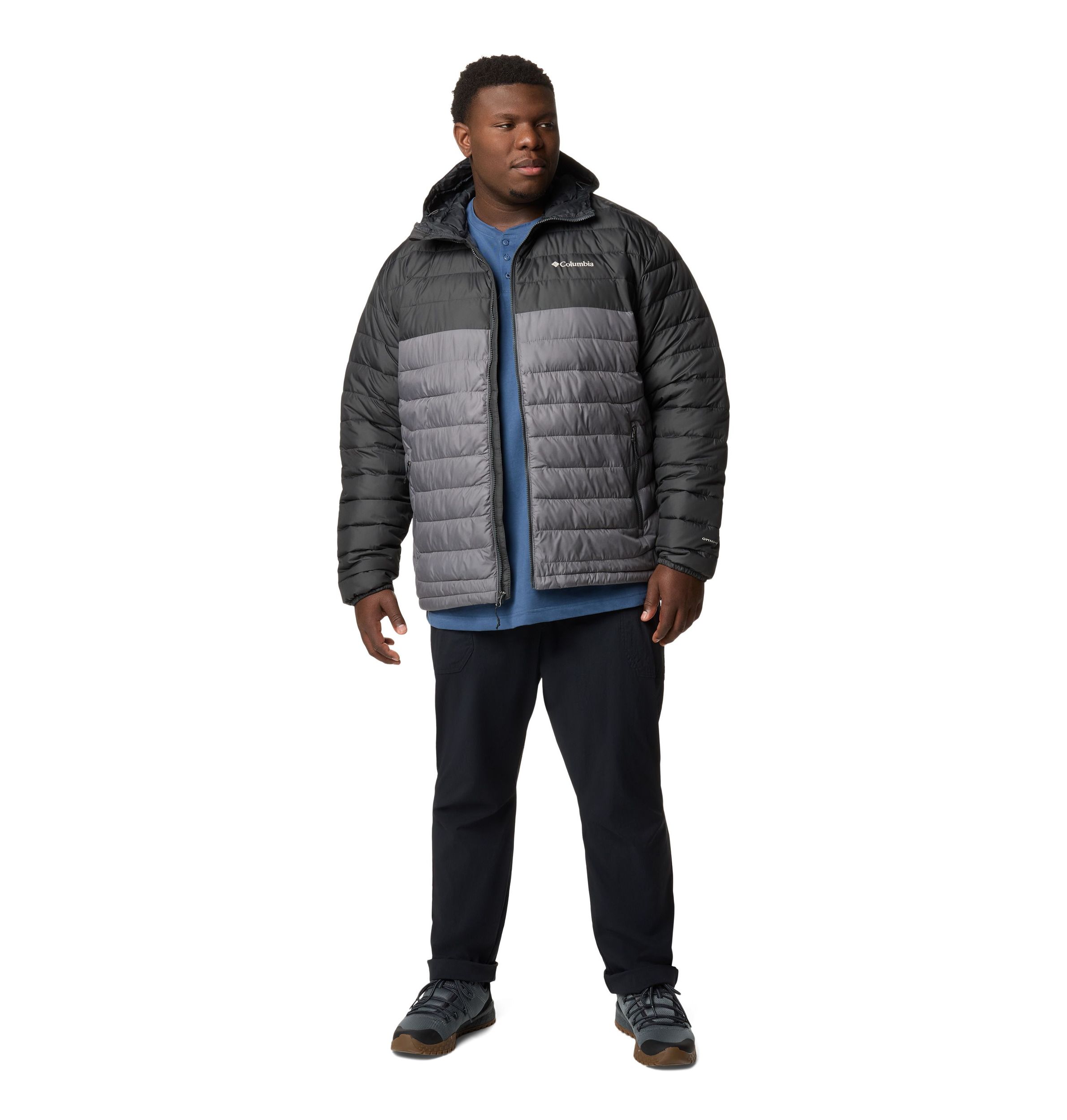 Columbia Men's Powder Lite II Omni - Heat Reflective Hooded Jacket