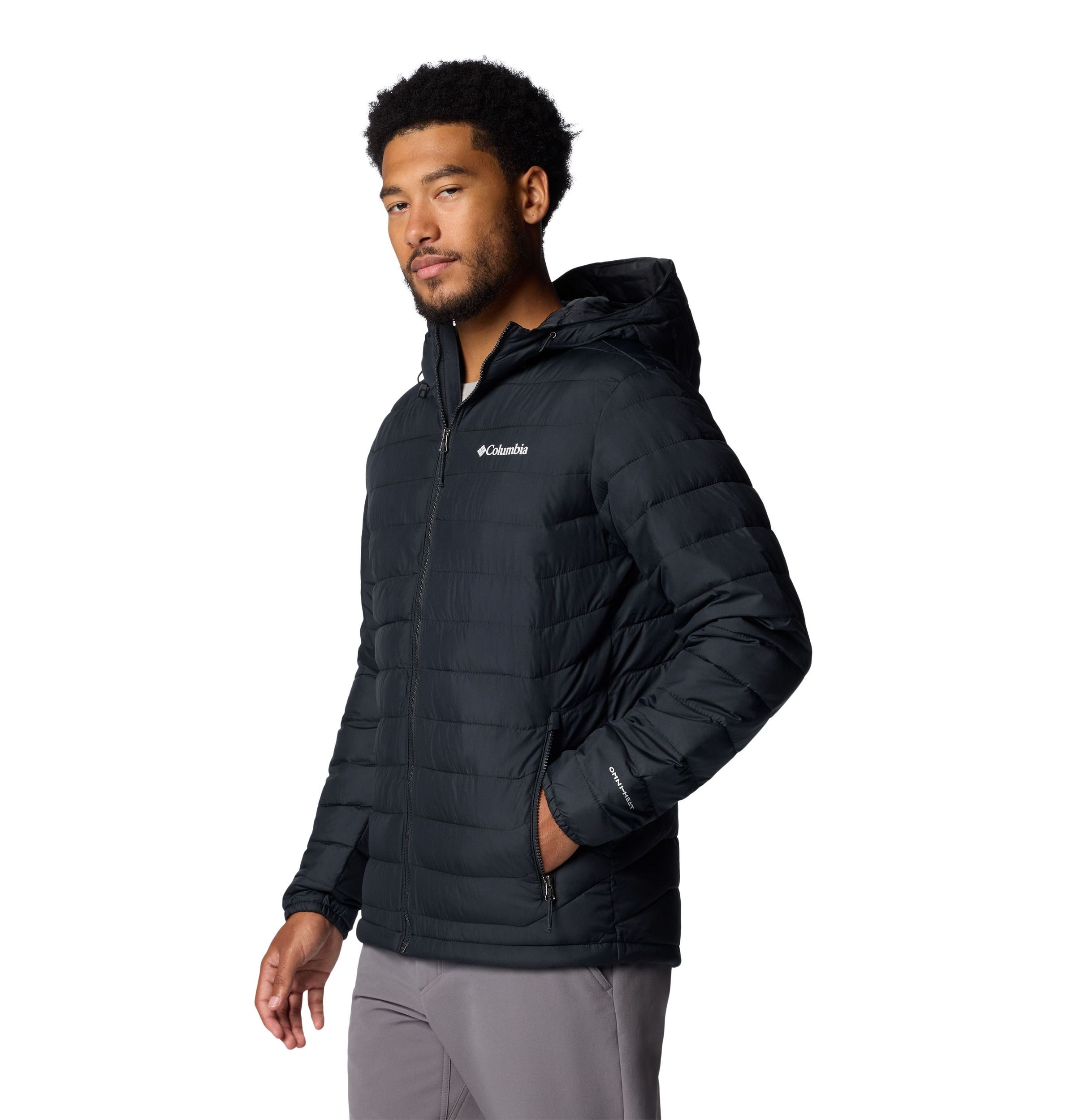 Columbia Men's Powder Lite II Omni - Heat Reflective Hooded Jacket
