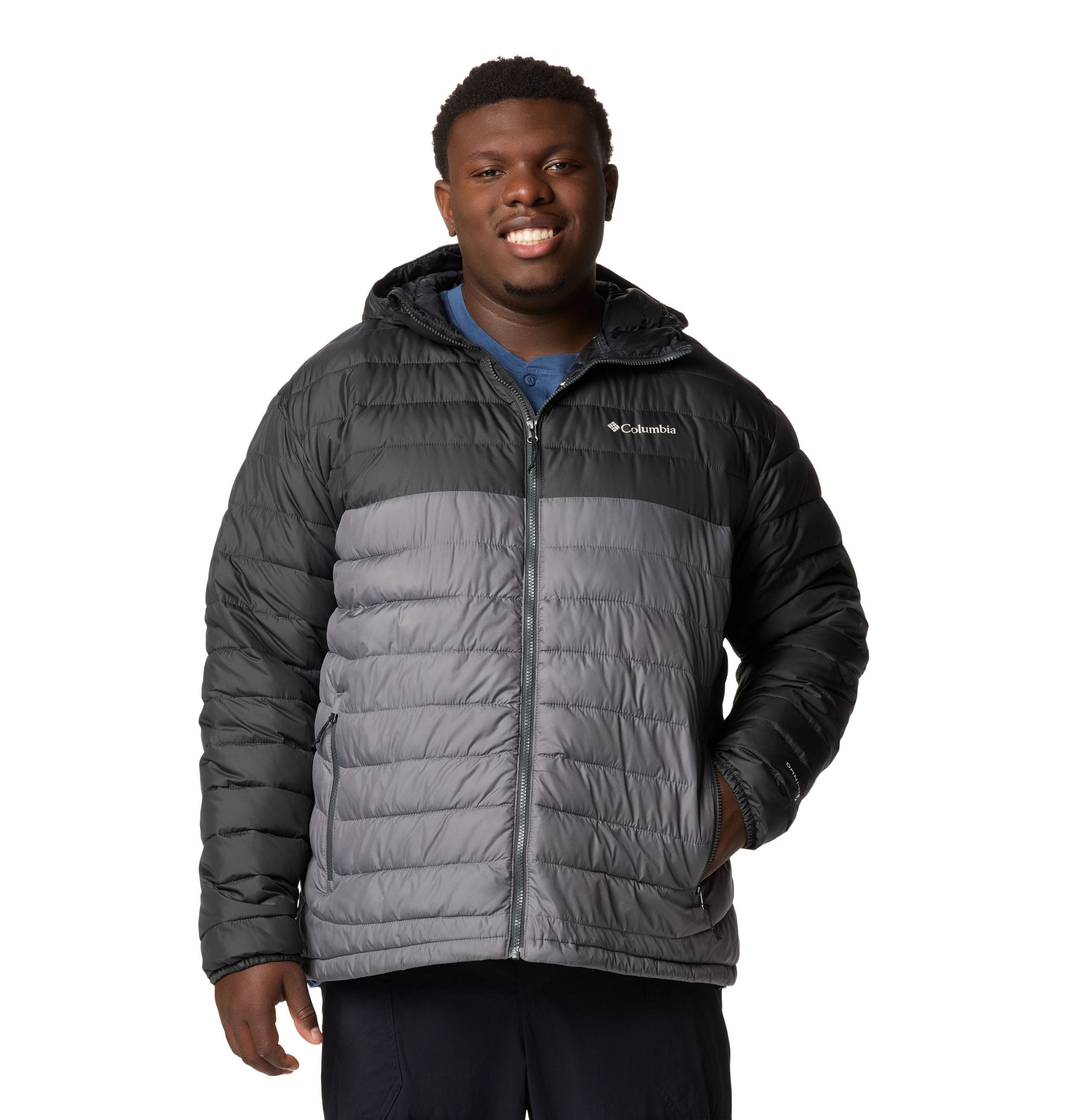 Columbia Men's Powder Lite II Omni - Heat Reflective Hooded Jacket