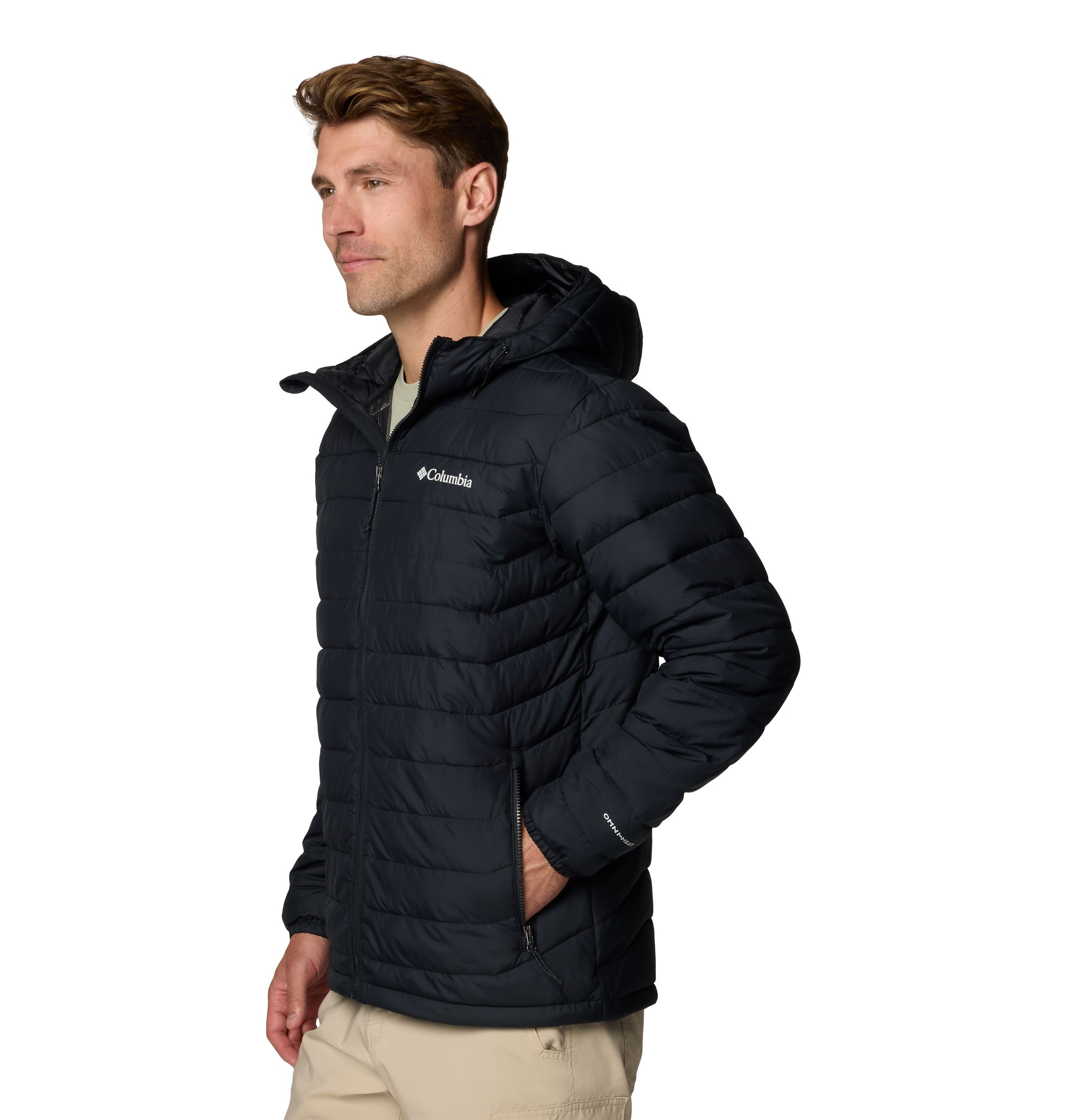 Veste à capuche avec doublure Omni-Heat Reflective pour hommes, Powder Lite&nbsp;II, Columbia