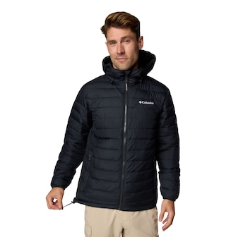 Columbia Poudre pour hommes Lite II Omni - Veste à capuche réfléchissante