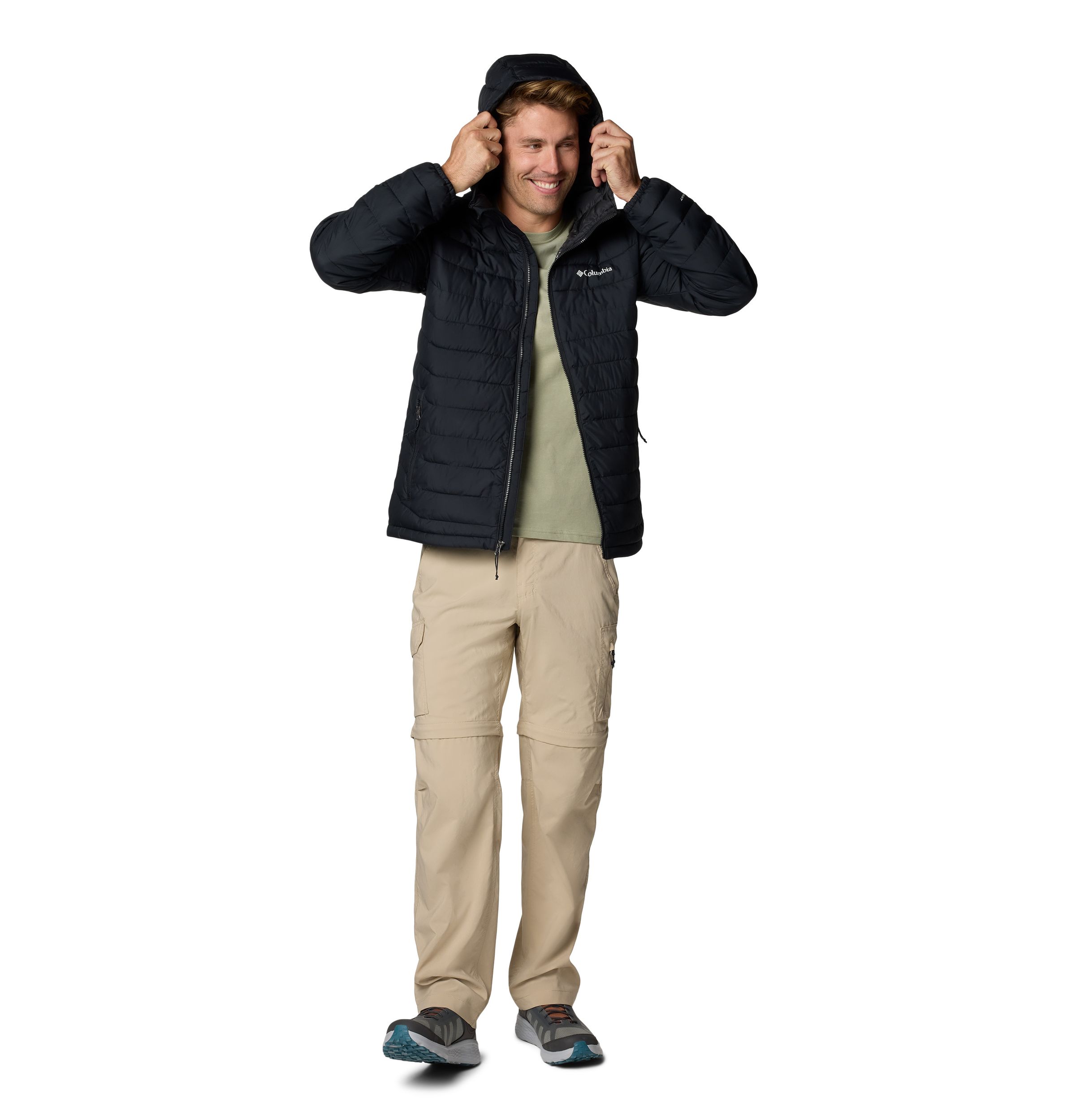 Veste à capuche avec doublure Omni-Heat Reflective pour hommes, Powder Lite&nbsp;II, Columbia