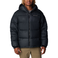 Columbia Men's Pike Lake II Omni-Heat Reflective Hooded Puffy Jacket Front_Flat