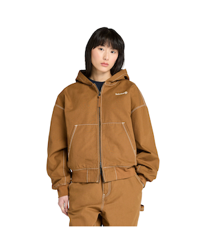 Veste à capuche en toile de coutil, Timberland