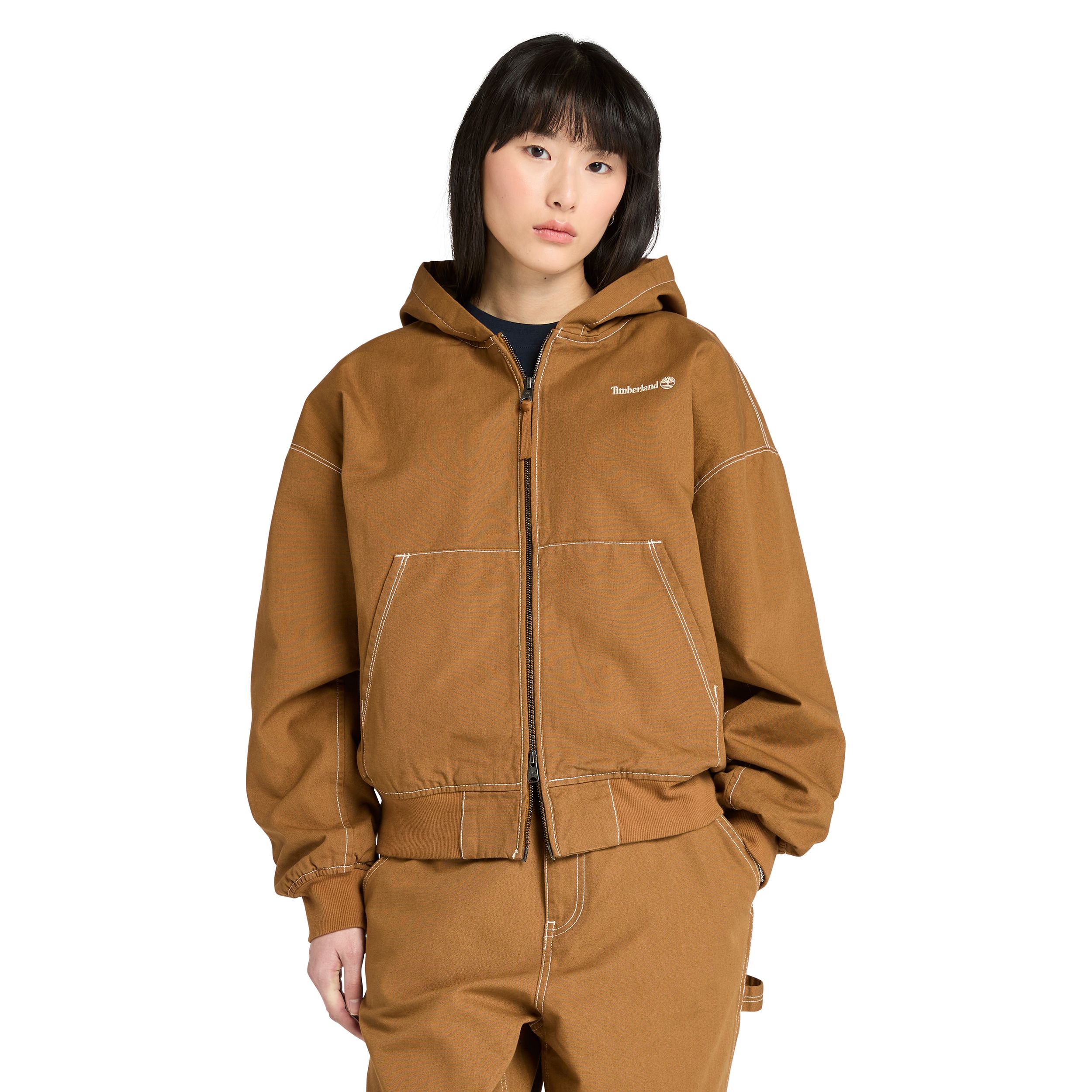 Veste à capuche en toile de coutil, Timberland